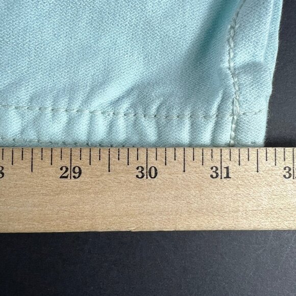 Miss Me Jeans Women's 31x31* Low Rise Skinny Icy Blue Embellished Denim Tag 29 - Picture 12 of 16